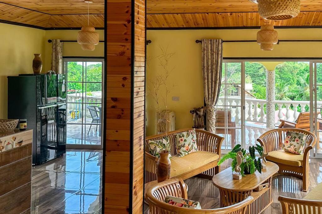 La Villa Hortensia 3 - 8 Personnes La Digue Exterior foto
